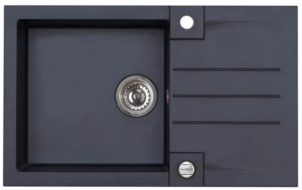 Korito za sudoperu ROCK 130 780x480mm karbon G91 Alveus