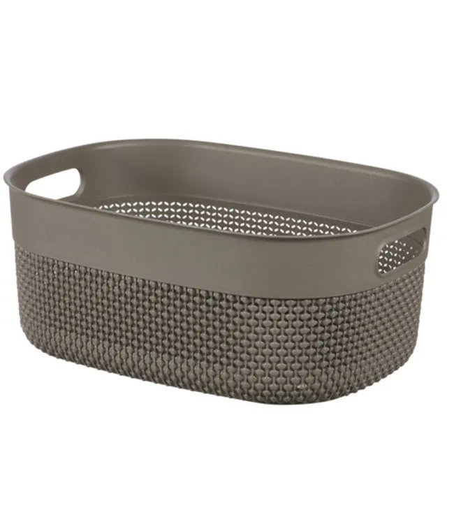 Korpa Filo M 38x29x15cm boja kapućina Curver