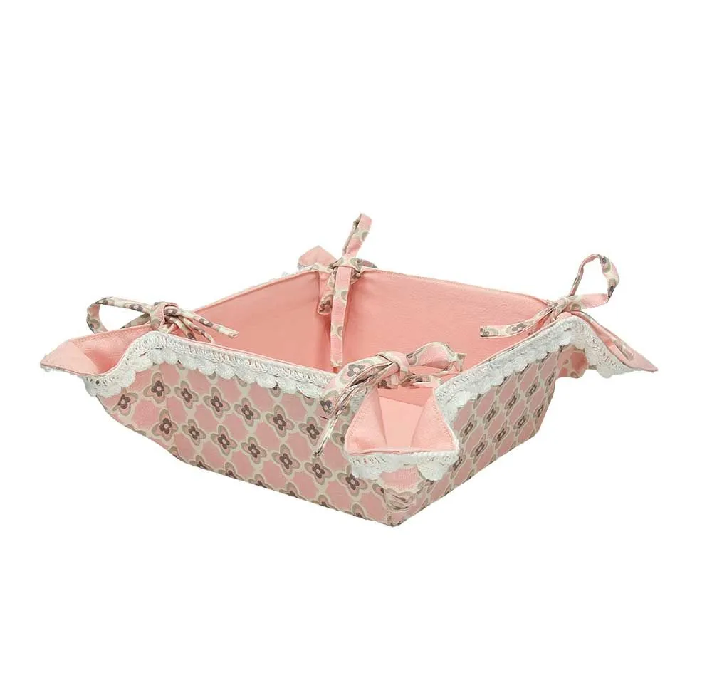 Korpa za hleb Ortigia Rosa roza Andrea Fontebasso