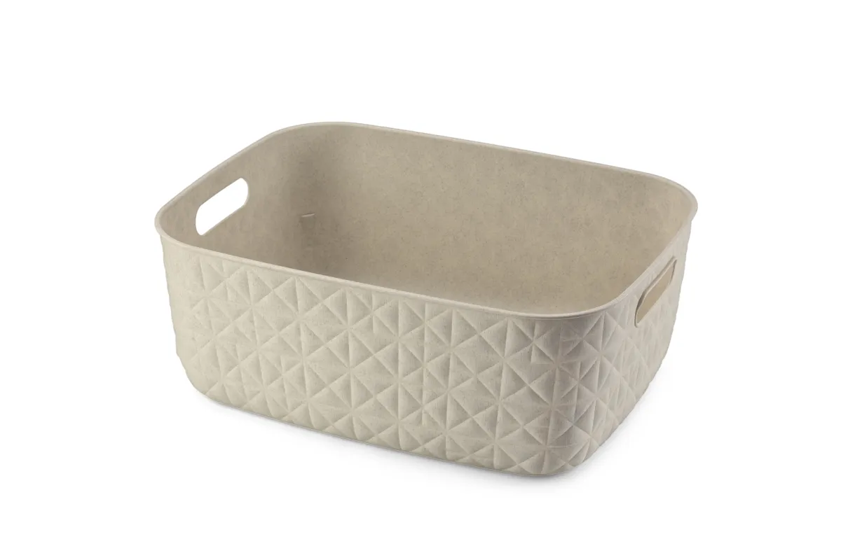 Korpa za odlaganje stvari Softex M 38x29x14.5cm krem Curver