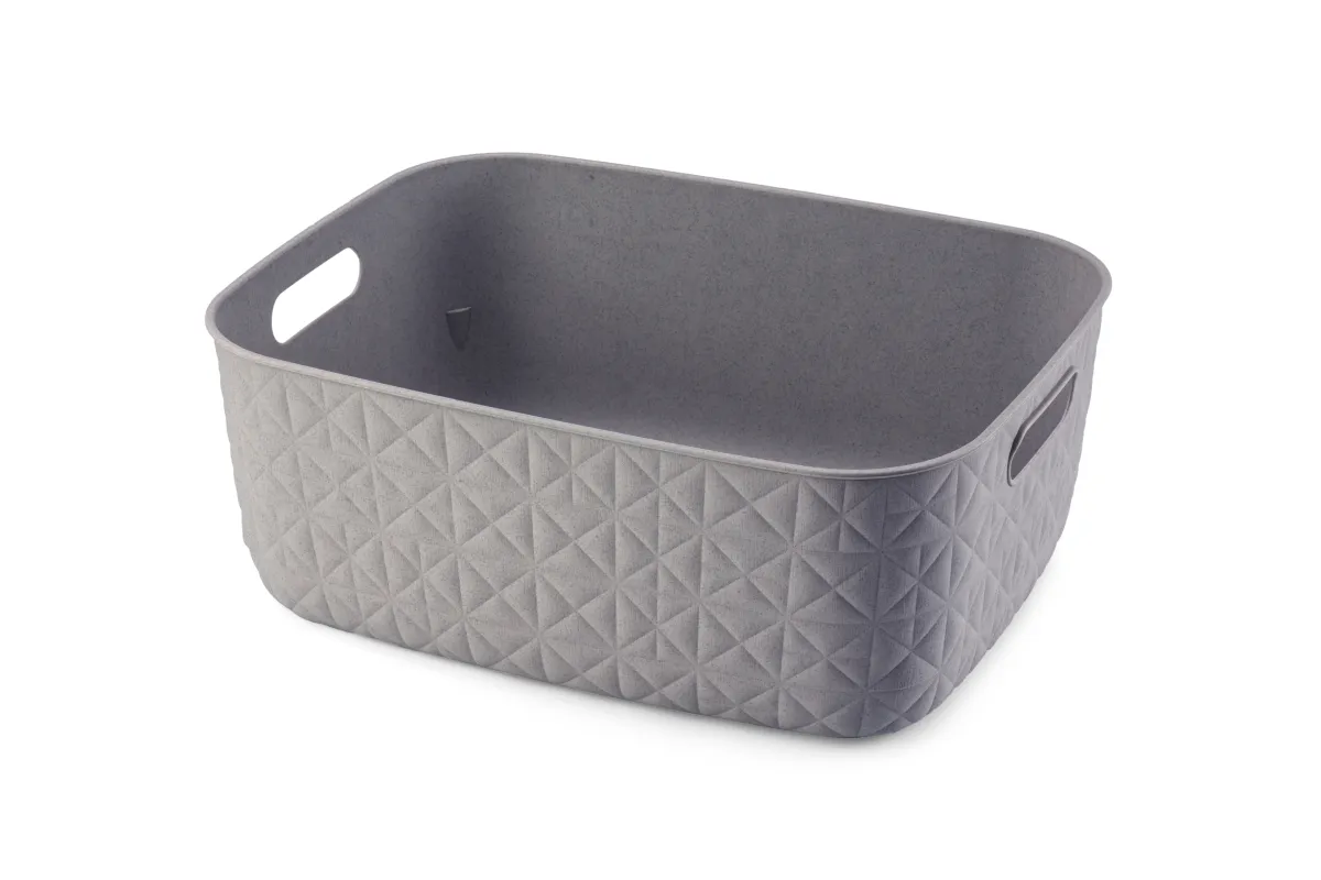 Korpa za odlaganje stvari Softex M 38x29x14.5cm smedja Curver