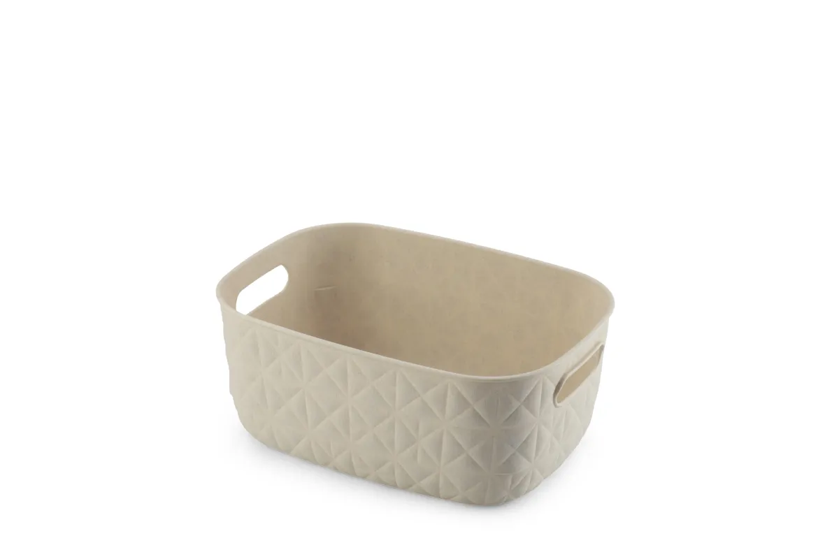 Korpa za odlaganje stvari Softex S 26.5x19.5x11cm krem Curver