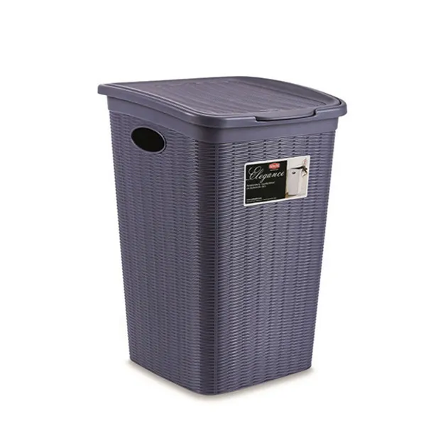Korpa za veš Elegance 38x37x54.5cm 50l teget Stefanplast