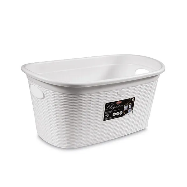 Korpa za veš Elegance 38x58x28cm 35l sort Stefanplast