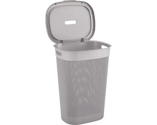 Korpa za veš Filo 55l 44x35x61cm sa poklop. boja kapućina Curver