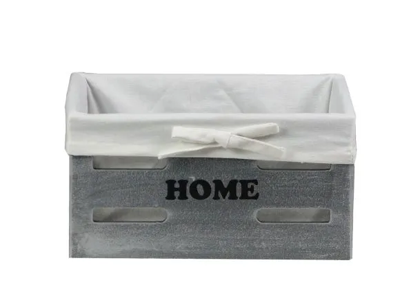 Korpa za veš Home 29x21x15cm crna M-casa collection
