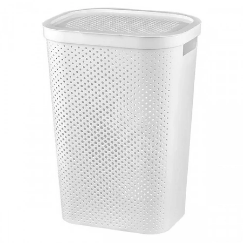 Korpa za veš Infinity 60l  bela Curver