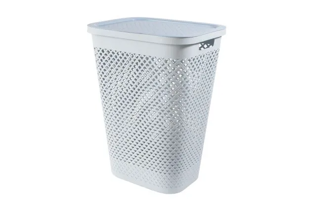 Korpa za veš Pure 55l sa poklopcem plava Curver