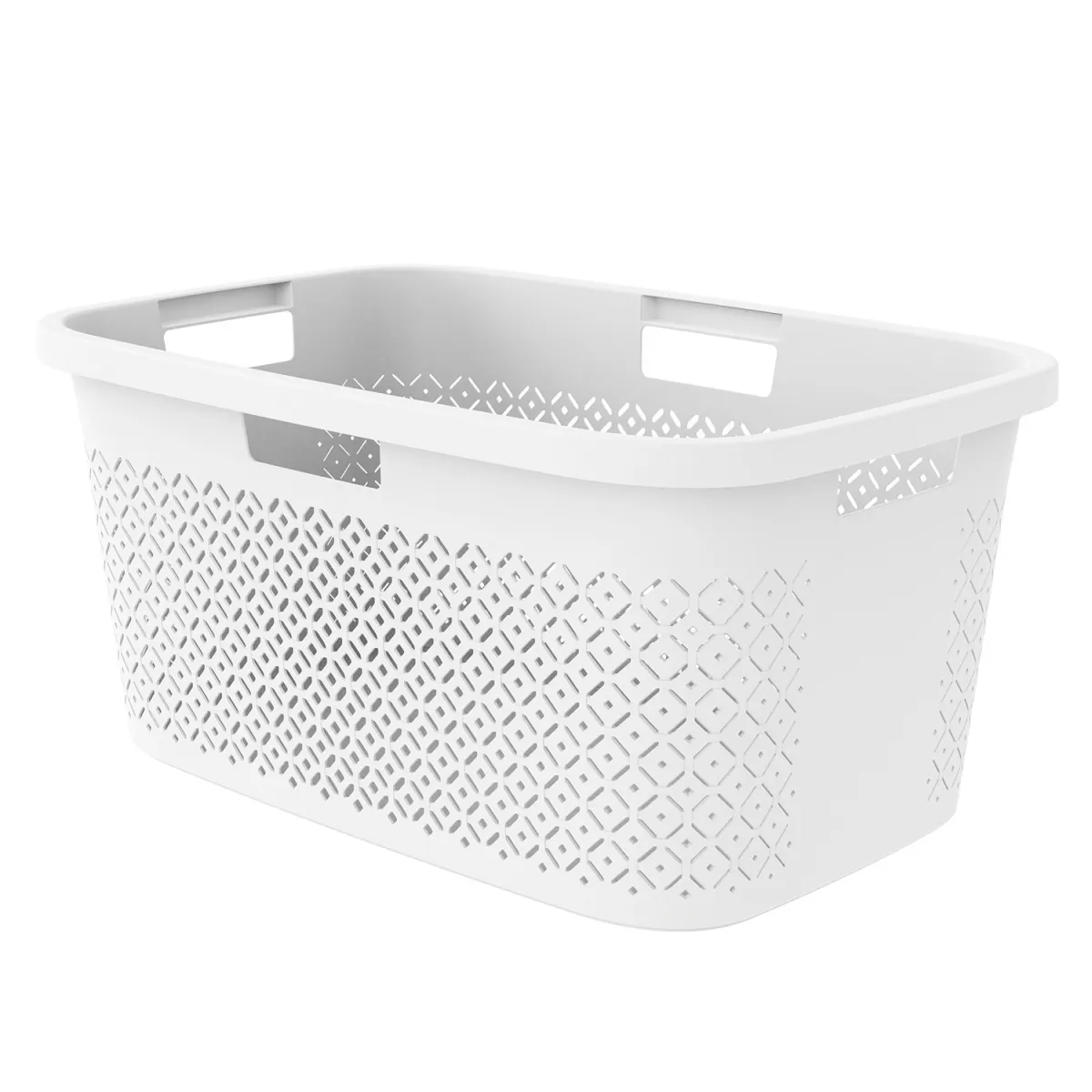 Korpa za veš Terrazzo 47l bela Curver