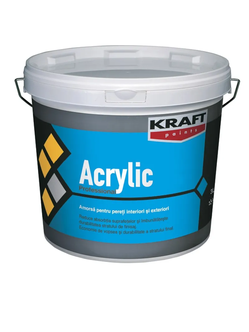 Kraft Acrylic - akrilna fasadna boja 9.75l bela Kraft