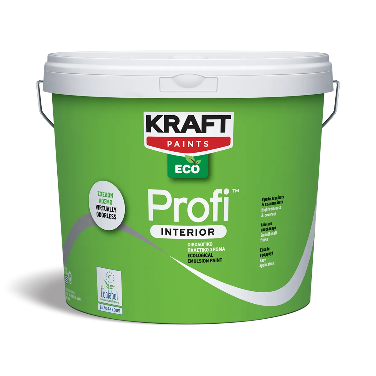 Kraft ECO Profi Interior - ekol. boja za unutr. zidove 0.75l  Kraft