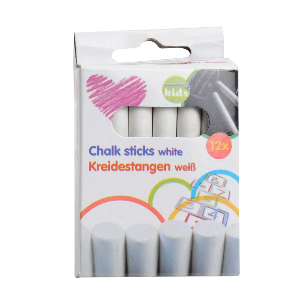 Krede 6x2x10cm bele 12/1 Topwrite kids