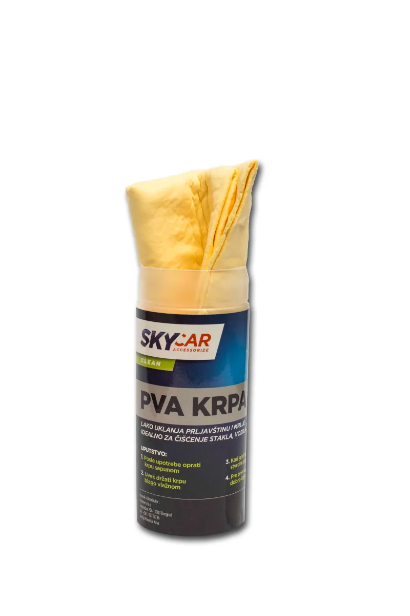 Krpa 43x32cm za održavanje čistoće unutr.automobila PVA SkyCar