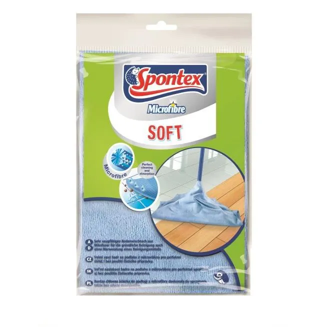 Krpa za čišćenje poda Microfibre Soft 50x60cm Spontex
