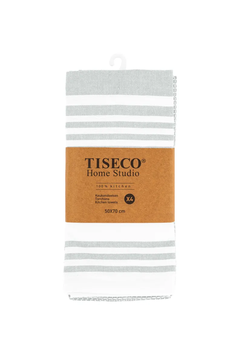 Kuhinjska krpa Combo 50x70cm 4/1 siva sort Tiseco
