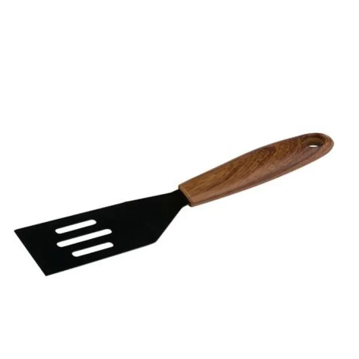 Kuhinjska lopatica sa prorezima 22cm braon/crna Alpina