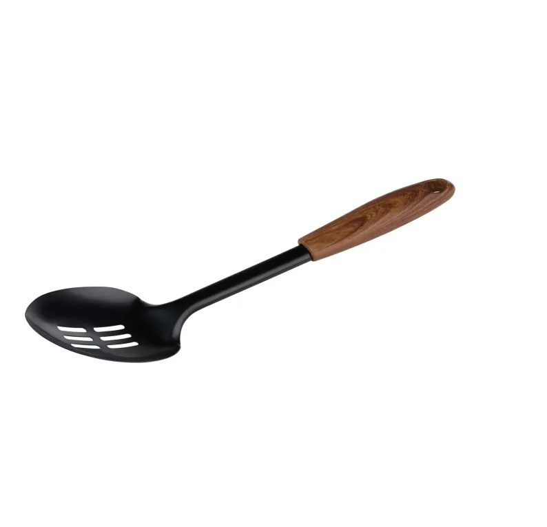 Kuhinjska lopatica sa prorezima 30.5cm braon/crna Alpina