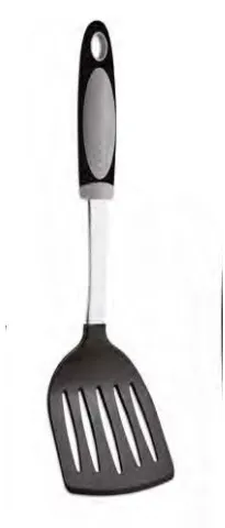 Kuhinjska lopatica sa prorezima Easy grip najlon/inoks Ghidini