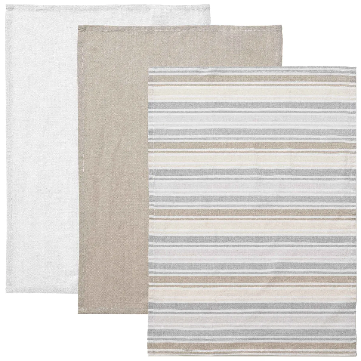 Kuhinjske krpe Stripes 45x65cm sort 3/1 na pruge Amolacasa