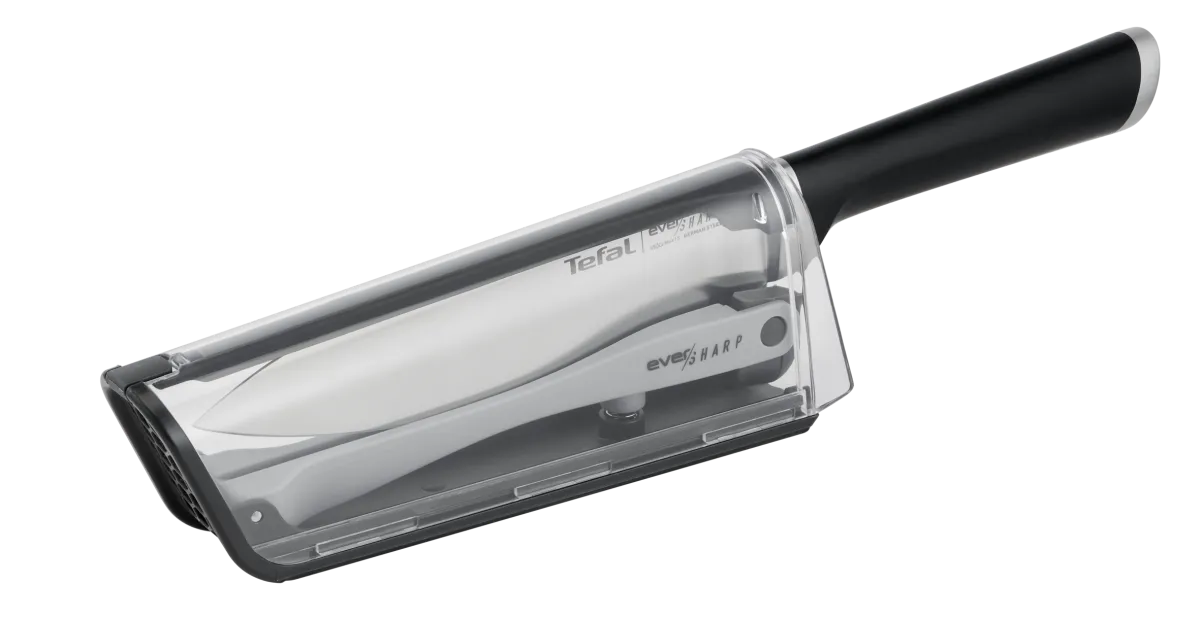 Kuhinjski nož Chef 16.5cm sa oštračem Eversharp Tefal