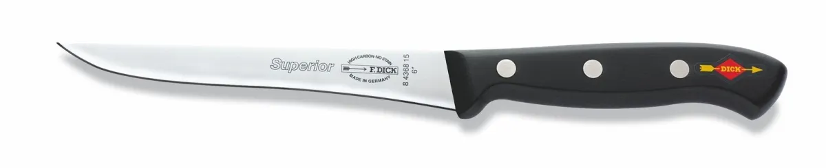 Kuhinjski nož Superior 15cm crni Dick