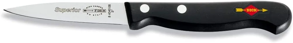 Kuhinjski nož Superior 8cm crni Dick