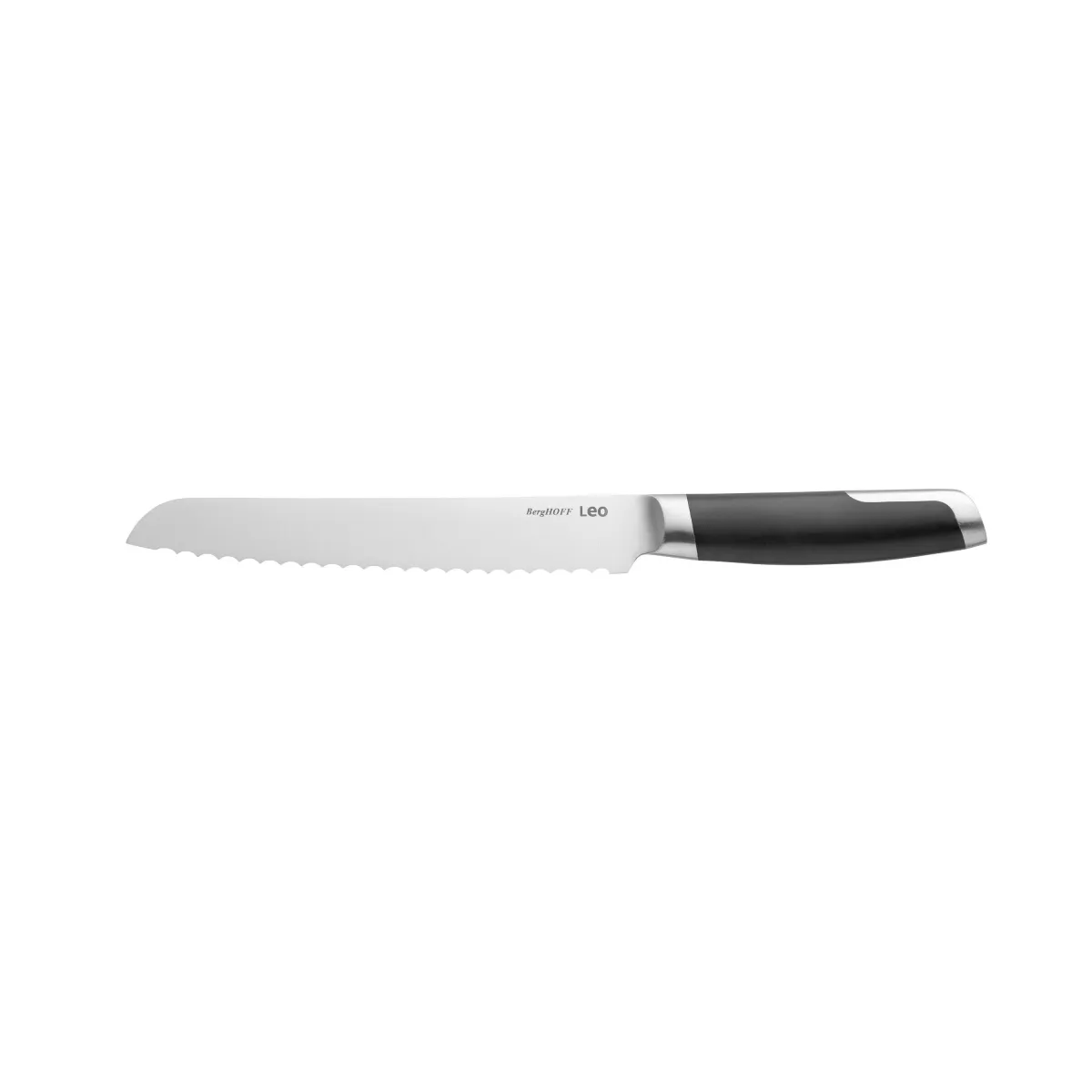 Kuhinjski nož za hleb Leo Graphite 20cm crni/inoks BergHoff