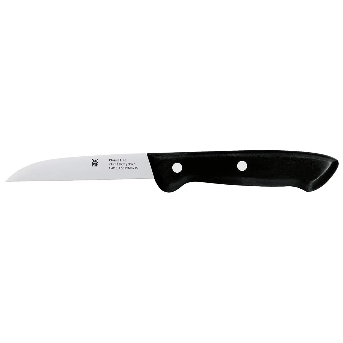Kuhinjski nož za povrće Classic Line 8cm crni WMF
