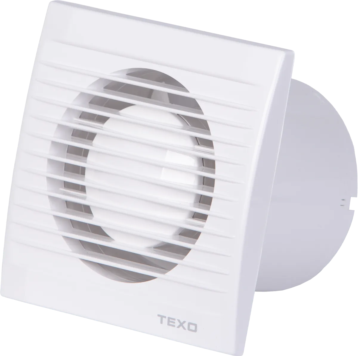 Kućni ventilator Texo Elite sa klapnom fi 100 beli Tehnoexport