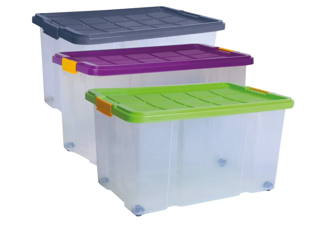 Kutija pvc 60x40x30cm sa poklopcem na točkićima