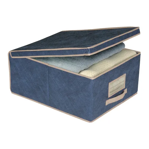 Kutija za odl. odeće BLUE 48x36x19cm plava Ordinett