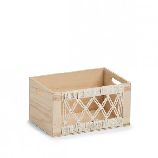 Kutija za odl. stvari Boho 30x20x16cm boja drveta Zeller