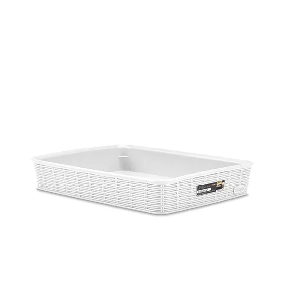 Kutija za odlag. stvari Elegance L 35.5x26x6cm bela Stefanplast