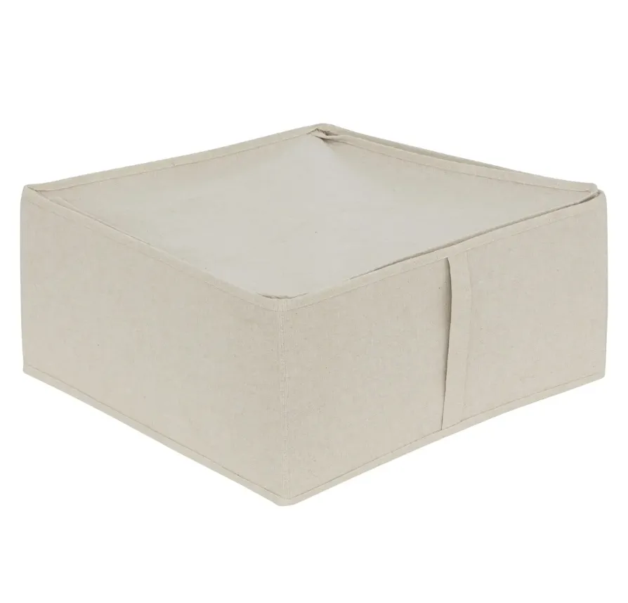Kutija za odlaganje ćebadi Dressy+ 44.5x45.5x20cm bež 5five