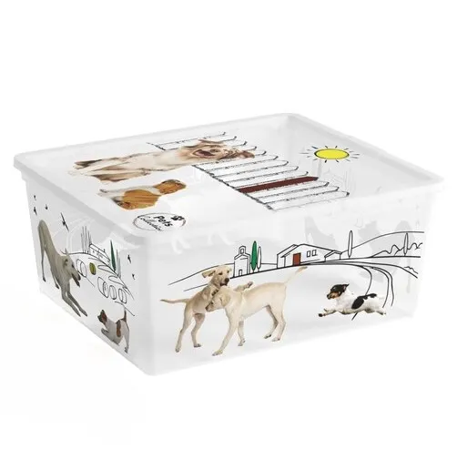 Kutija za odlaganje stvari C Box Style M 40x34x17cm sa poklop. Kis