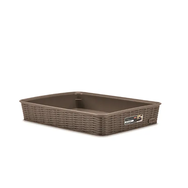 Kutija za odlaganje stvari Elegance L 35.5x26x6cm golubije siva
