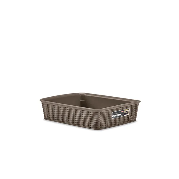 Kutija za odlaganje stvari Elegance M 25x19.5x6cm golubije siva