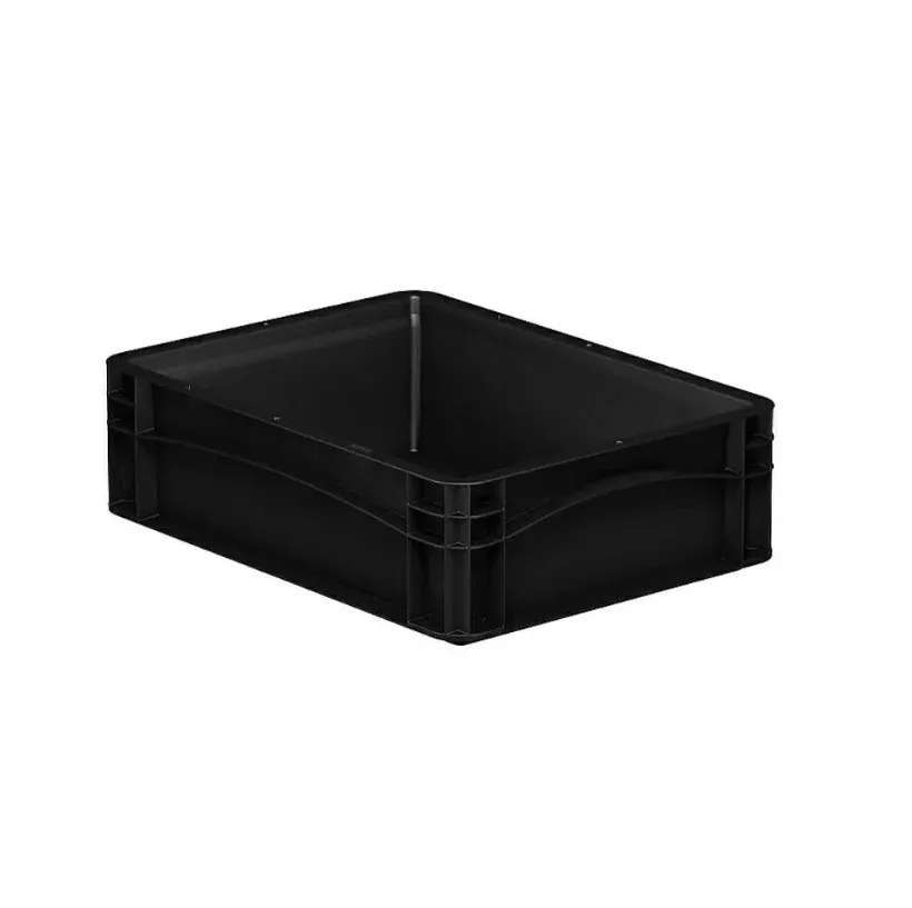 Kutija za odlaganje stvari Eurobox 40x30x12cm 11.2l crna Surplus