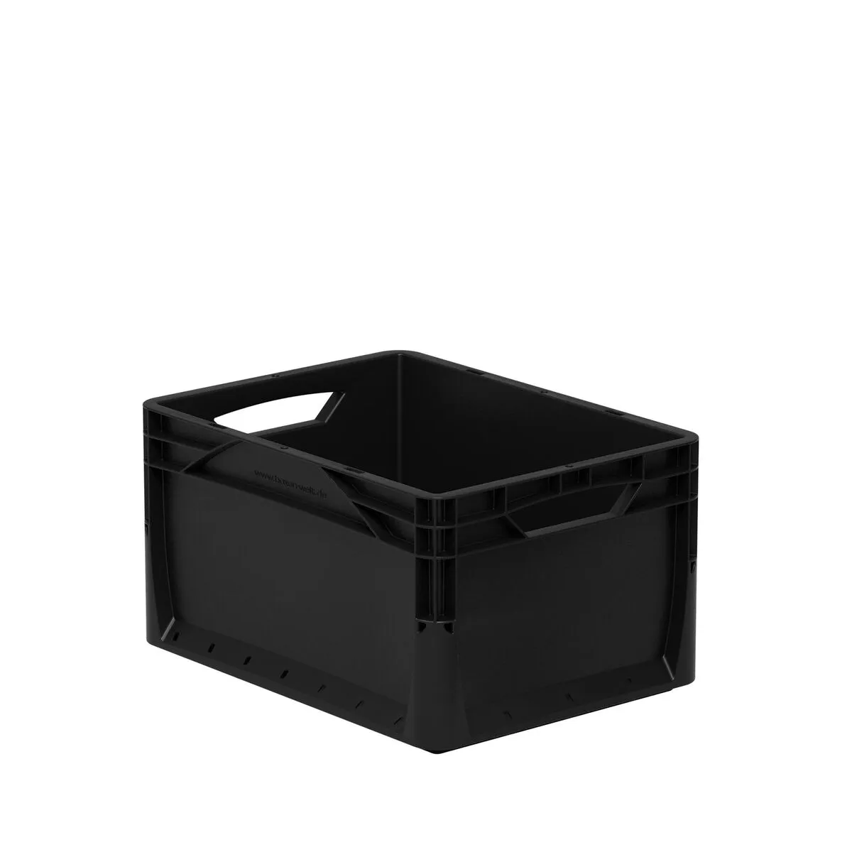 Kutija za odlaganje stvari Eurobox 40x30x22cm 20l crna Surplus