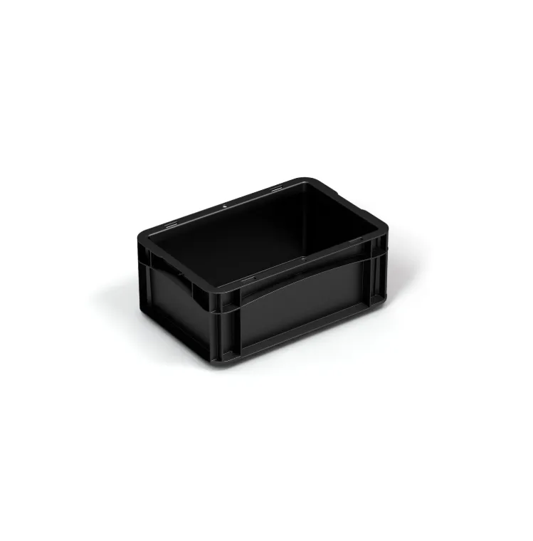 Kutija za odlaganje stvari Eurobox B 30x20x12cm 5.1l crna Surplus
