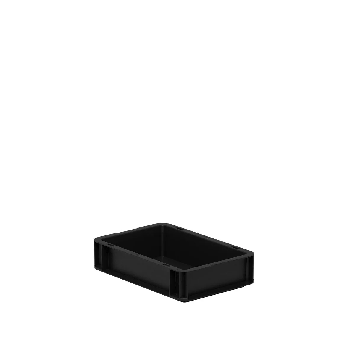 Kutija za odlaganje stvari Eurobox B 30x20x7cm 2.9l crna Surplus