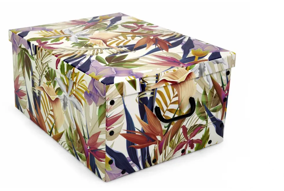 Kutija za odlaganje stvari Floral Beauty 48x36x19cm Ordinett