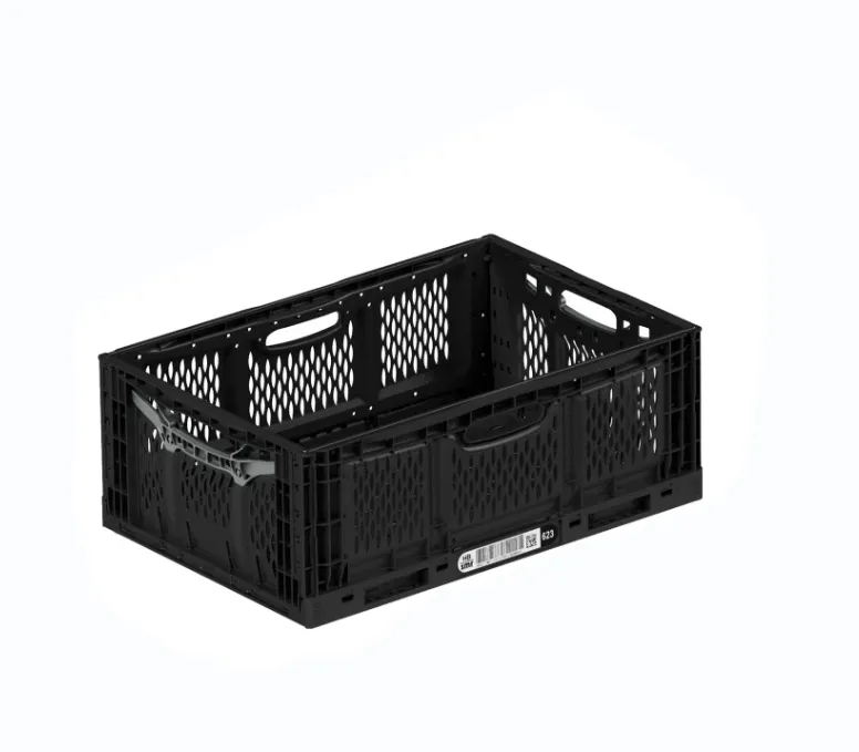 Kutija za odlaganje stvari Maxi 60x40x23cm 45l sklopiva crna Surplus