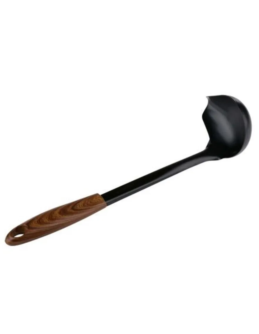 Kutlača za sos 28.5cm braon/crna Alpina