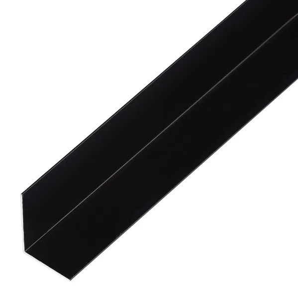 Lajsna ugaona pvc crna 10x10x2000mm G.Alberts