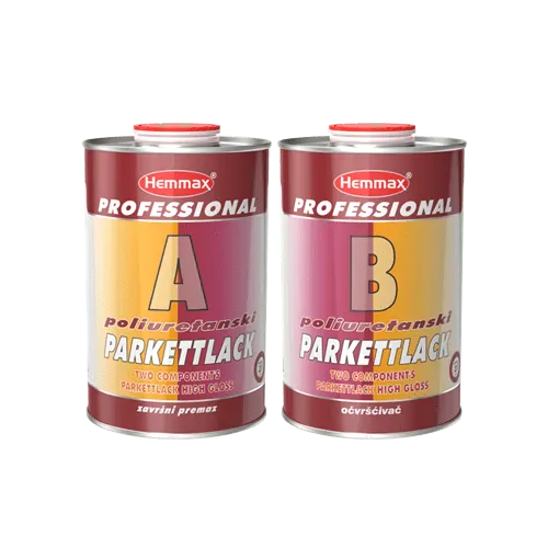 Lak za parket PU A+B očvršćivač 1l+1l