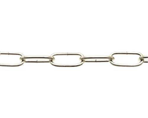 Lanac dekorativni 1602/2,5 čelični niklovani 250x93mm