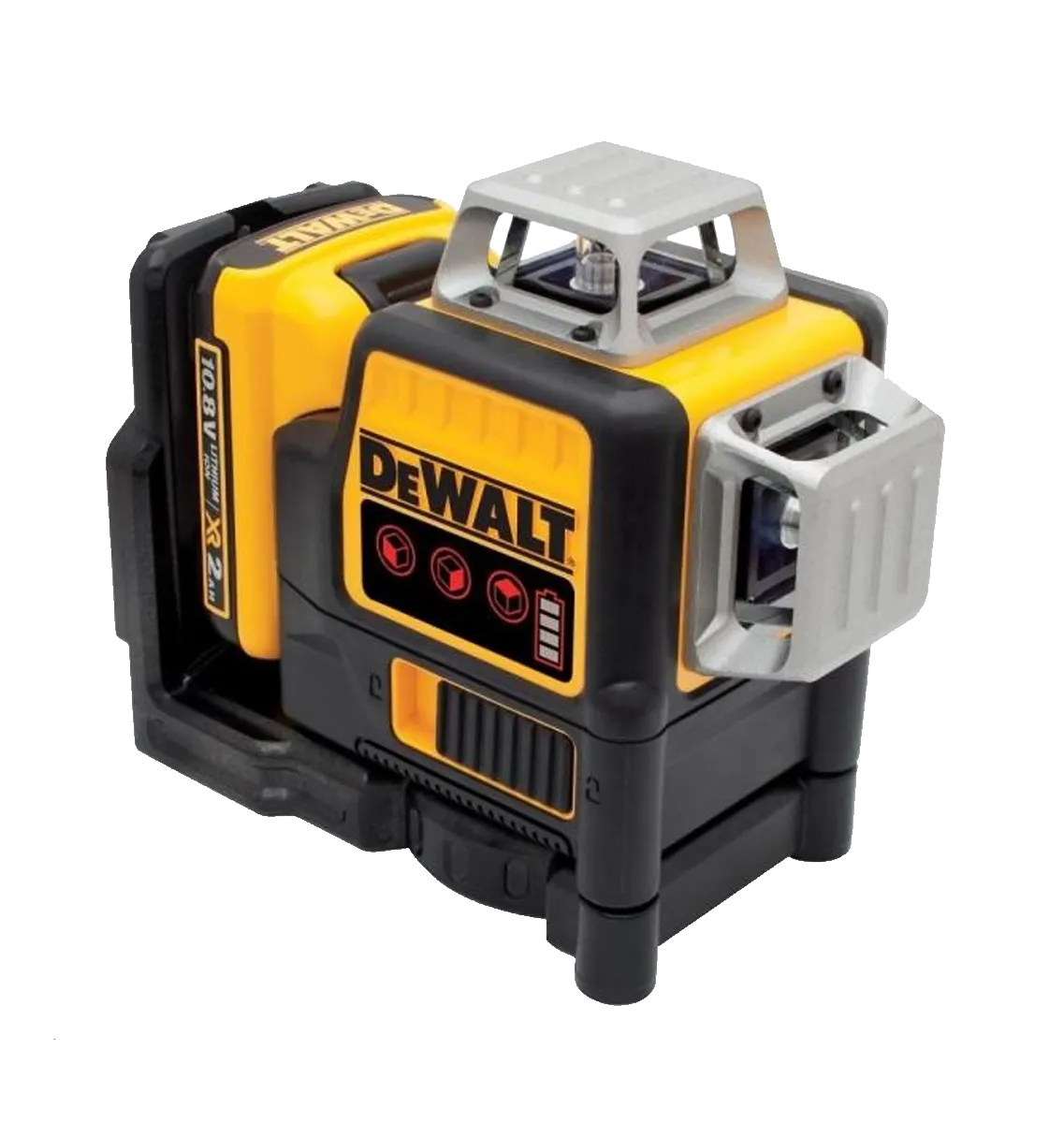 Laser linijski crveni 3x360o 10.8V 2.0Ah DeWAlt