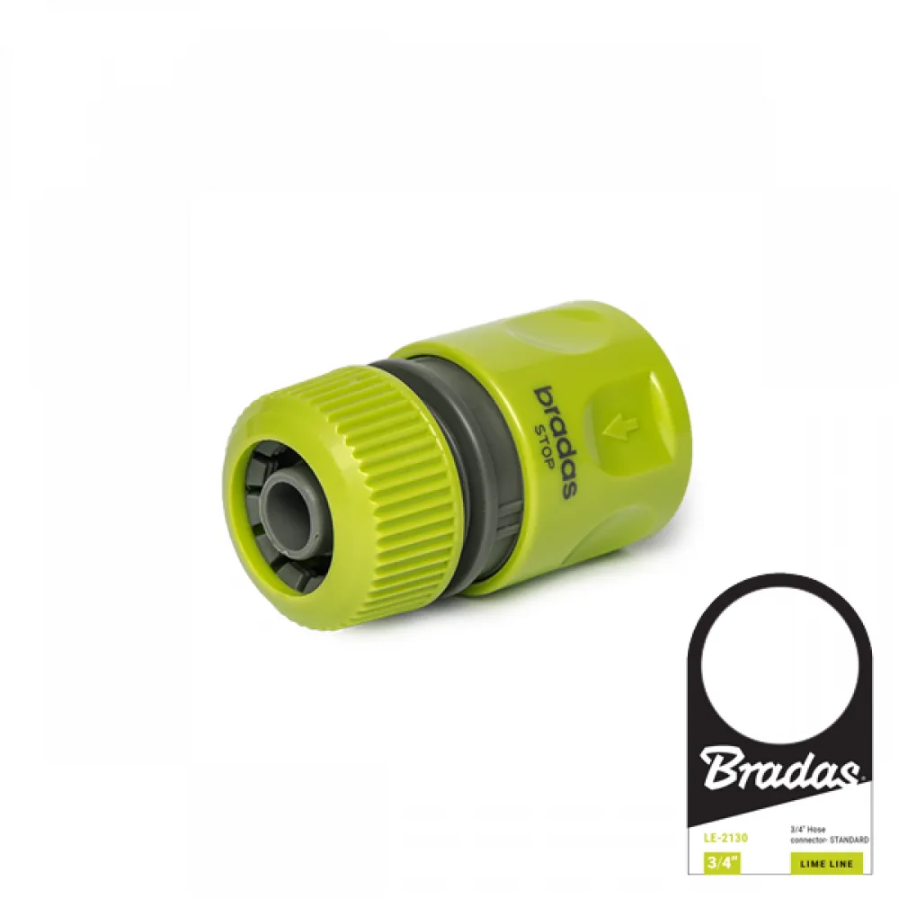 LE-2140 Brza spojka Stop 1/2"-5/8" zelena