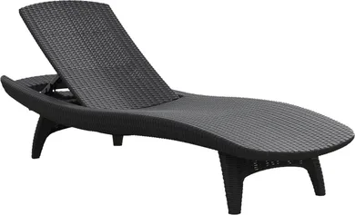Ležaljka Pacific 197x75x40.4cm grafit